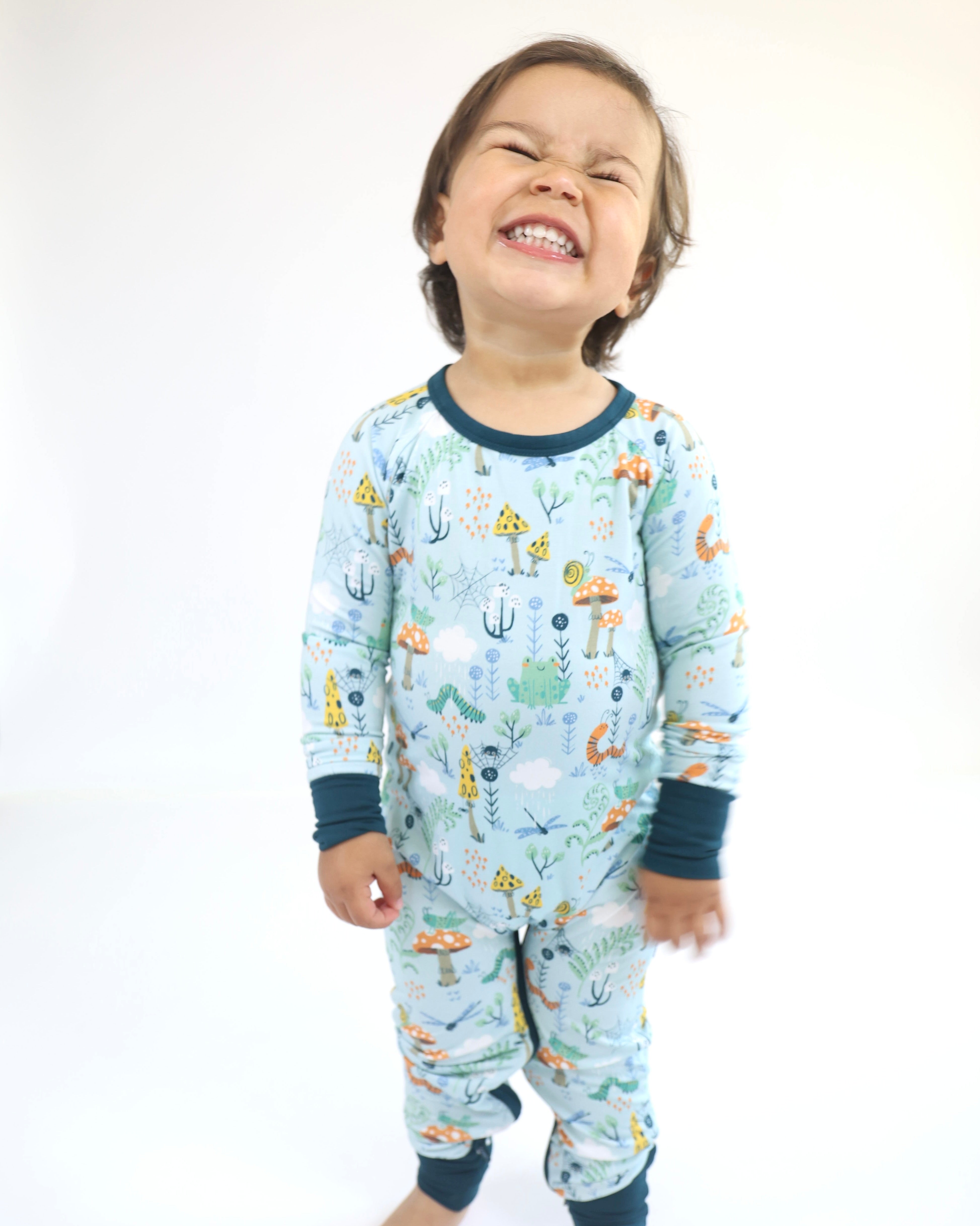 Critter Hollow - Crescent Zipp Jammies