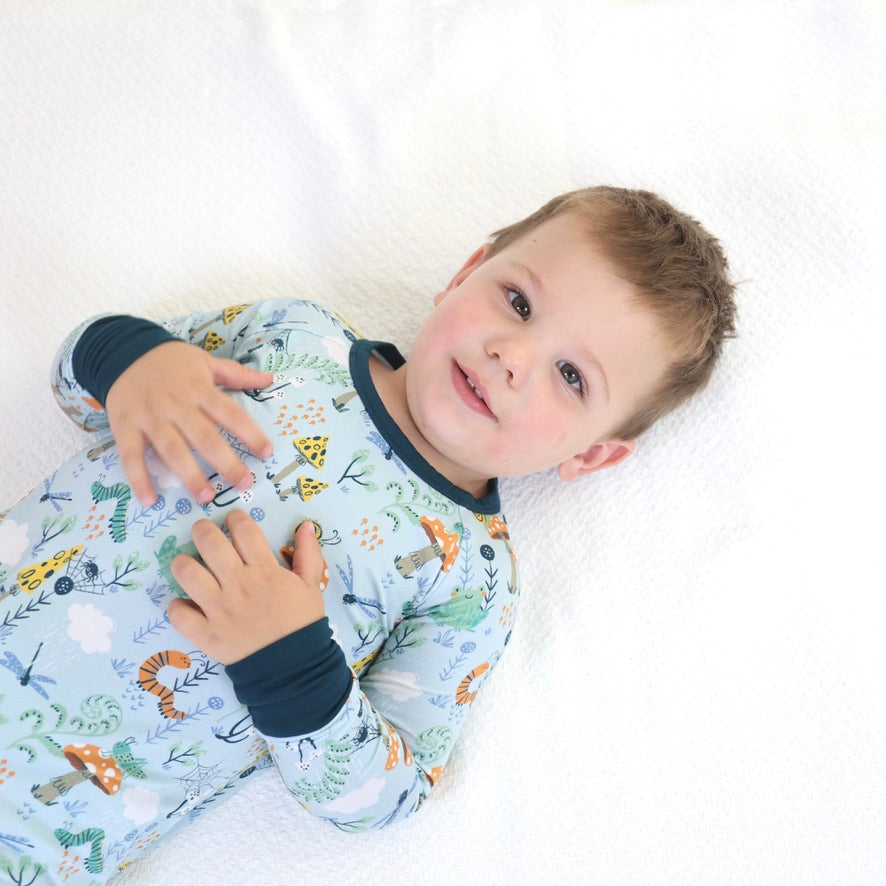 Critter Hollow - Crescent Zipp Jammies