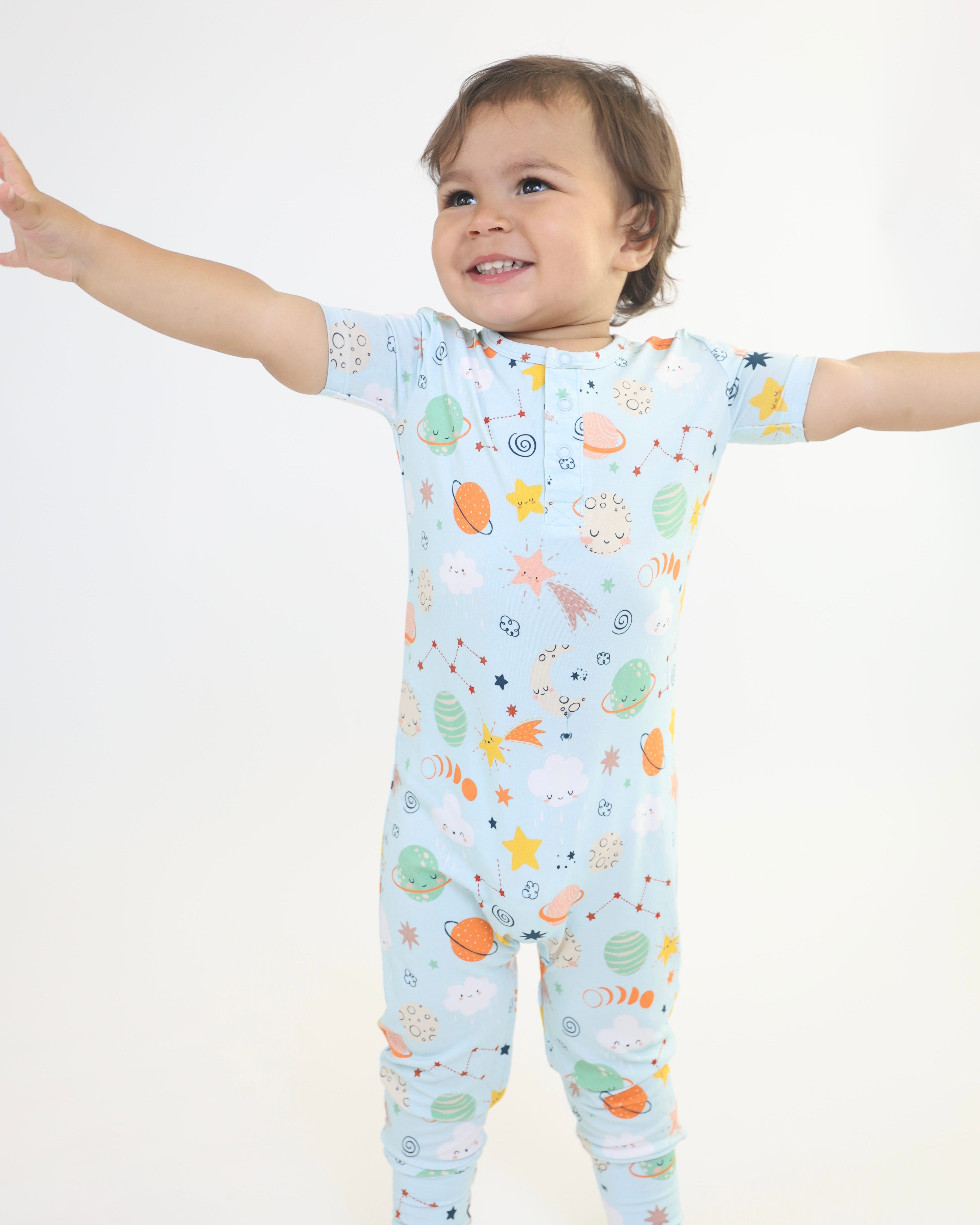 Cosmic - Pull Up Romper